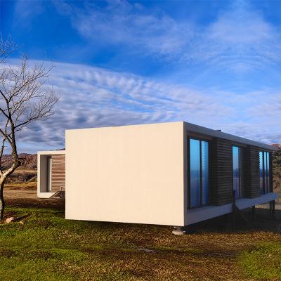 China Deepblue Modern Smarthouse Customized Cheap Modern Prefab Home Kit Set Steel Frame Light Design House Turnkey for sale