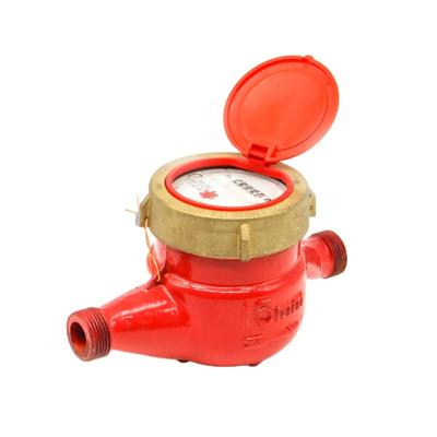 China Good Quality Metal Flow Body Itron Manufacturer Prepaid Mini Ultrasonic Medidor De Agua Brass Water Meter for sale