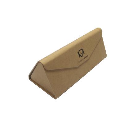 China Luxury Triangular Glasses Professional Case Material Manufacturer Recycled Packaging Paper Gift Box for sale