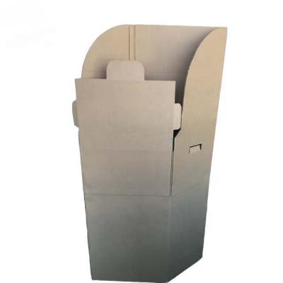 China Environmental Friendly Cardboard Presidential Election Booth For Mali 2022 for sale