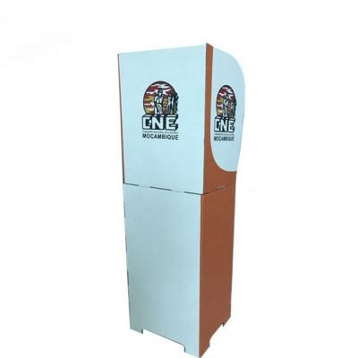 China Election Cardboard Election Standalone Voting Booth For Mozambique 2021 for sale