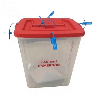 China Recyclable PP Ballot Box With 5 Locks for sale