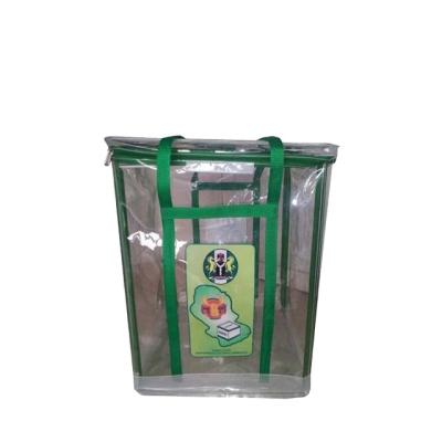 China Recycled Materials PVC Foldable Voting Bag For Voting for sale