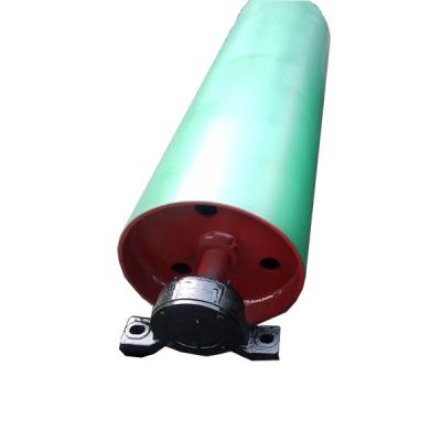 China For Mining Equipment Belt Conveyor 250mm Diameter Q235 Steel Pipe Belt Conveyor Tail Bend Pulley for sale