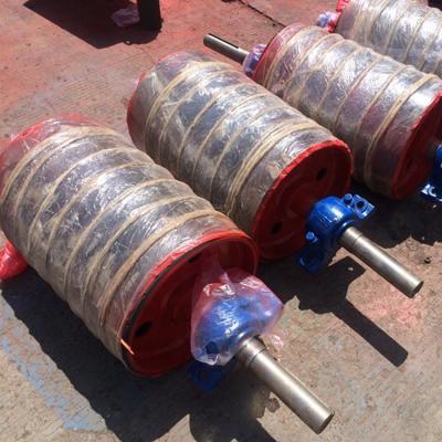 China Hotels Mining Conveyor System Used Heavy Duty Conveyor Drum Pulley for sale