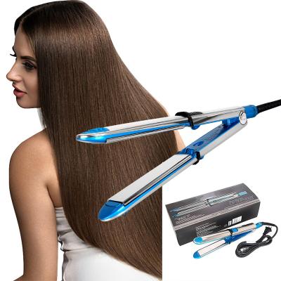 China Electronic Car Hair Straightener and Curler Flat Iron Hair Straighteners with 360 Degree Swivel Rope for sale