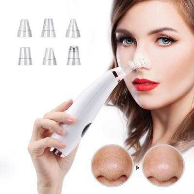 China Acne Treatment Recommend Kits Sniff Facial Vacuum Remover Remove Device Blackhead Video Meter for sale