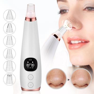 China High Quality Acne Treatment Blackhead Remover Machine Vacuum Remover Vacuum Blackhead Cleaning Visual Meter for sale