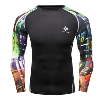 China Long Sleeve Rash Guard Manufacturer Custom Printed Sublimated Long Sleeve Muttahida Majlis-e-Amal Rash Guard for sale