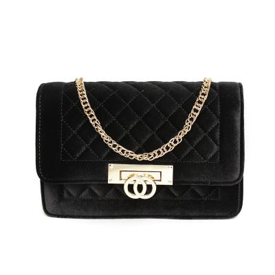 China Custom Fashion Logo Cross - Body Bags Women Handbags Fashionable Ladies Chain Shoulder Bags for sale