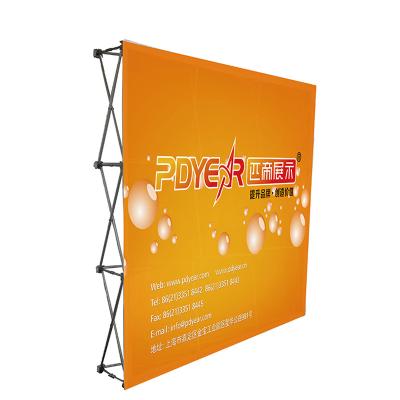 China Advertising free design show show seg pop up display stand bacdrop ​​wall for sale