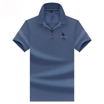 China 100% Cotton Customized Logo Polo 100 T-Shirts QUICK DRY Polo Men's Polo Shirts Custom Cotton Mens Plain T-Shirts for sale