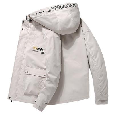 China Large Cap Viable Zipper Embroidery Casual Winter Autumn Men's Jacket for sale