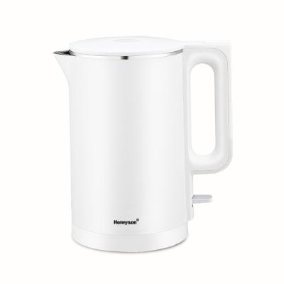 China 360 Degree Stainless Steel Double Base 1.8L Wall Rotation Electric Kettle Prices For Homeuse for sale