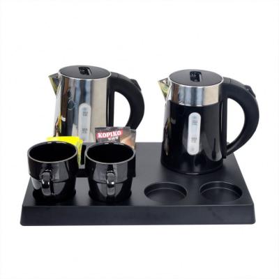 China 360 Degree Rotation Low Modern Hotel Cheap Quick Heating Drinking Small Plastic Cold Water Kettle 0.6L for sale