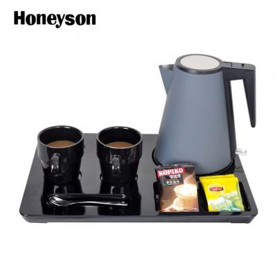 China Honeyson 360 Degree Rotation Base Best Small Mini Electric Water Kettle Selling Home Appliances for sale