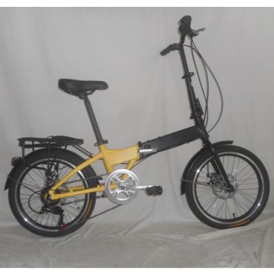 China Aluminum Alloy Folding 20 Inch Alloy Folding Bike Bicycle Bicicletas With Shimano 7 Speed ​​Disc Brake Folding Bisiklet for sale