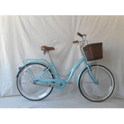 China Aluminum alloy 24 inch female city bicycles and women city bicycle/hot sale Peru market ladies bike city bicycle for sale