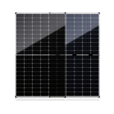 China Home Power Energy Cells 440W 445W 450W 455W 460W 550W Half Bifacial Mono Solar Panel 166mmx166mm for sale