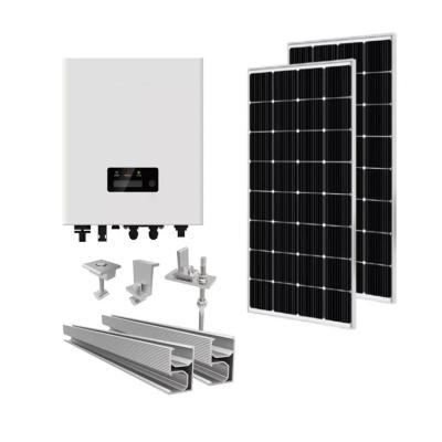 China Hot Sale 5kw 8kw 10kw Home Roof Mount Solar Tracking System for sale