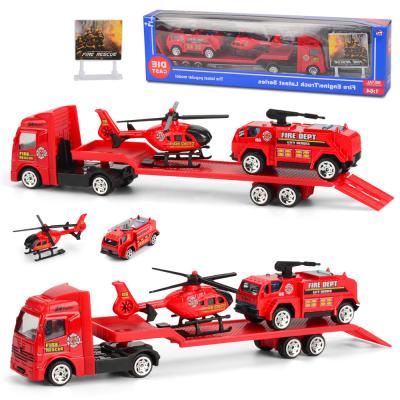 China Diecast Toy 1/64 Alloy Diecast Cars Toys Vehicles Car Trailers Truck Toy for sale