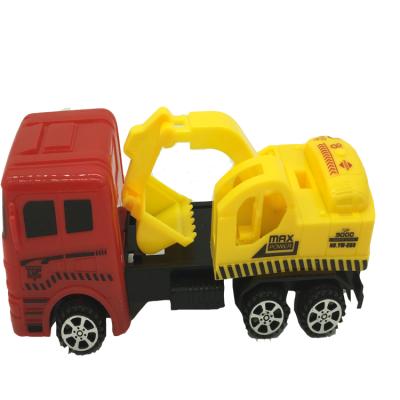 China Plastic Truck Model Car Wheels Rubbing Vehicle Toy Friction Car Toys Set for sale