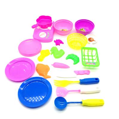 China Cheap Plastic Funny Children's Play Cooking Kitchen Play Set Toys for sale