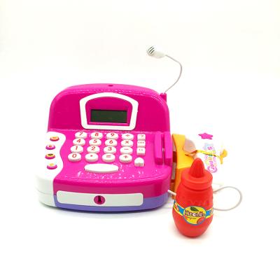 China Popular High Quality Kid's Plastic Cash Register Toy Set for sale