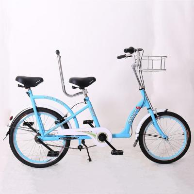 China Street Two People Double Seats Double Seats Bicycle Surrey Tandem Bike for sale