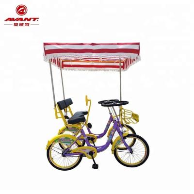 China Tandem Bike Factory Outlet 2 Person Surrey Best Seller Bike / Guided Tandem Bike for sale