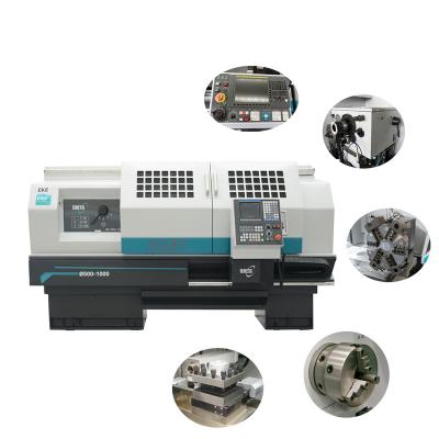 China Machinery Repair Shops DMTG CKA6150 CKA6166 Fanuc Large System CNC Lathe Turning Heavy Duty CNC Turn Flat Bed CNC Lathes for sale