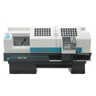 China Cheap factory price machine repair shops CKA6150 single axis lathe machine single slant bed small spindle cnc lathe for sale for sale