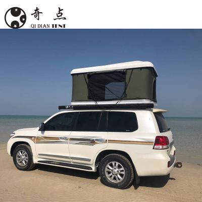 China Camouflage/Field Game Camping Roof Top Tent Car Shell Hard Top Roof Tent For Outdoor Camping Backpacking Roof Top Car Tent 4 Person for sale