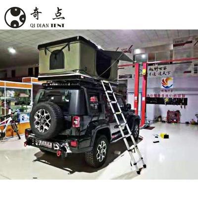 China Camouflage/Field Stake Made in China 4x4 4wd Hard Shell Fiberglass Roof Top Tent Hot Sale for sale