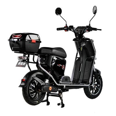 China China Power Battery Unisex Time Charging 350W Adult Scooter Moped Electric Motorcycle for sale