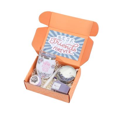 China Custom Spa Bath Aromatherapy Relaxing Shower Great as Best Friend Spa Box Self Care Gift Set for sale