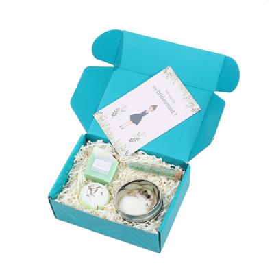 China Spa Bath Amazon Bridesmaids Personalized Friend Thinking Of You Mothers Day Self Care Box Bath Gift Sets Spa for sale