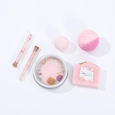 China Spa Bath New Type Personalized Happy Birthday Ideas Individual Care Kit Wholesale Baskets Spa Bath Set Gift Box for sale