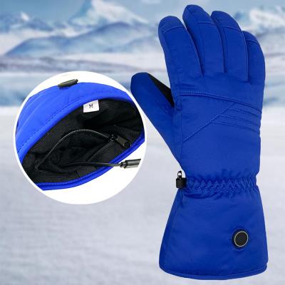 China Intelligent Temperature Control Gloves Batteries Waterproof Non-slip Passionate Glove For Motorcycle Delivery for sale