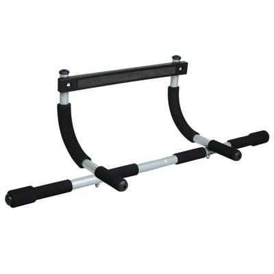 China Durable Black Fitness Non Slip Portable Home Gym Door Pull Up Bar for sale