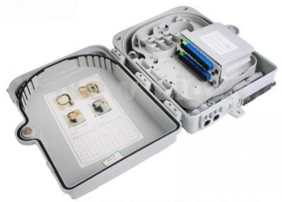 China Waterproof / Dustproof FTTH Termination Box 16 Core Fiber Optic Splitter OEM Available for sale