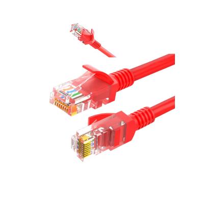 China UL Certified Cat6 Network Patch Cord with 100% Continuity Test Gold Plated Bare Copper 24AWG UL/ETL/CE/FCC for sale