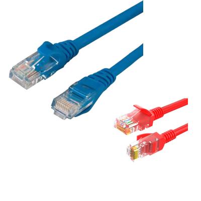 China Ultra Pure Copper Cat7 Patch Cord Gold Plated Connector UL Certified 100% Continuity Test for sale