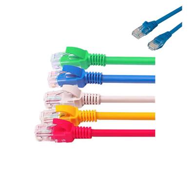 China Cat6 Ethernet Network Patch Cable Pure Copper Conductors 4P/6P/8P Various Diameters for sale