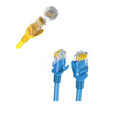 China Gold Plated Cat6 Patch Cord UL Certified Double Shielded Cat7 Network Cable for sale