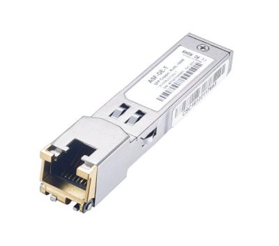 China 850nm Wavelength SFP Fiber Transceiver RJ45 Female Connector 1.25 Gb / S for sale