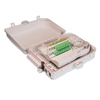 China 32 Fiber Optic Splitter , PLC Type Fiber Optic ABS + PC Material Optical Termination Box for sale