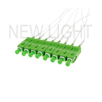 China Optik der Faser-1*8 mit rohr-Sc APC Gpon des Verbindungsstück-1x8 Stahlplc-Teiler 1/8 zu verkaufen