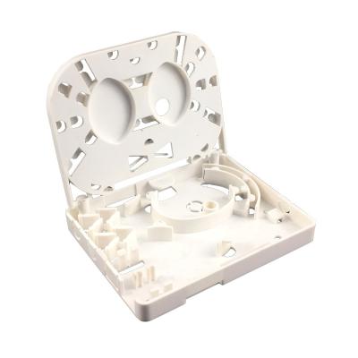 China 4 Port PC+ABS Mini Fibre Optic Termination Box Plastic Box Fiber Termination for sale