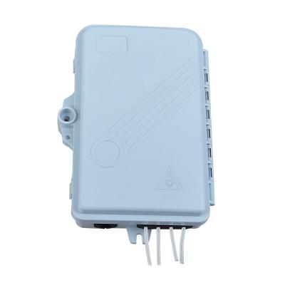 China ABS de Contactdoos van de Vezelmuur/de Muur zet 1*4-PLC van Sc Lc de Beëindigingsdoos op van de Splitsersvezel Te koop